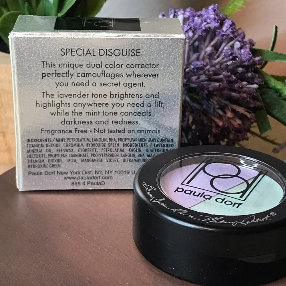 Paula Dorf Special Disguise Color Corrector Brightener Concealer Two Toned New